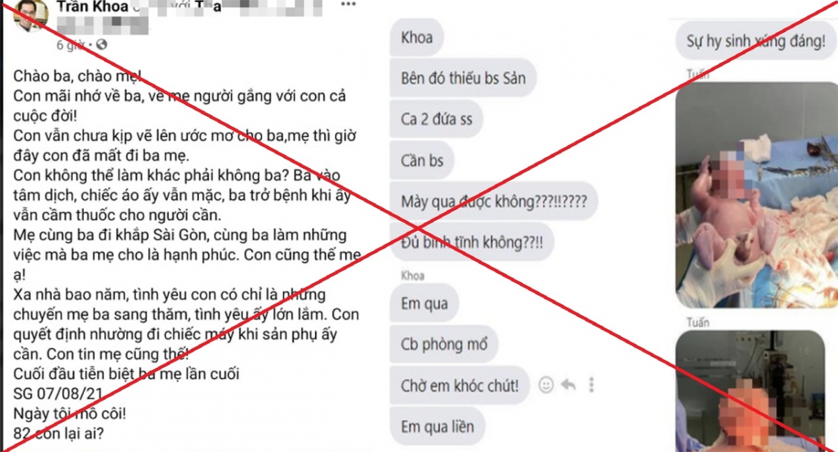 2 facebooker bị xử phạt vì thông tin sai sự thật vụ “bác sĩ Khoa rút ống thở”